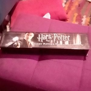 Harry Potter's wand with illuminating tip